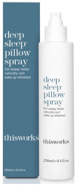 thisworks deep sleep pillow spray 舒眠枕頭噴霧, 1個, 舒眠枕頭噴霧jumbo 250ml, 250ml, 岩蘭草/薰衣草香調