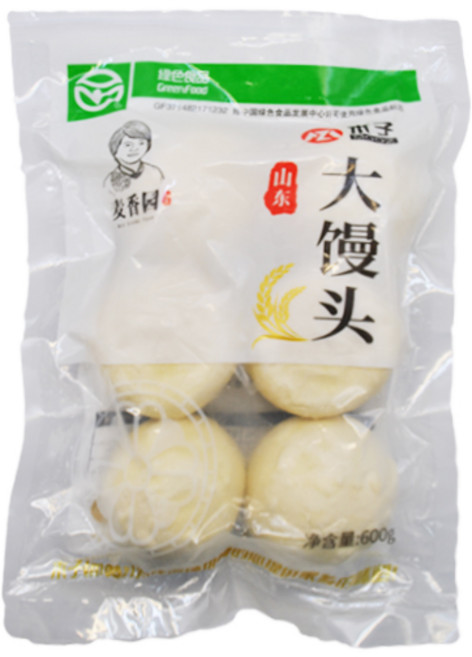 천미방 중국식품 목자 산동 정통 찐빵 옛날식 찐빵 중국만두, 600g, 1개