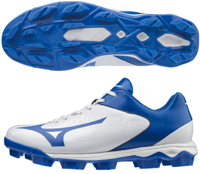 MIZUNO포인트인조잔디화192227[흰청] 야구화, 235, 235
