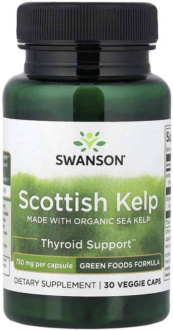 매우편하고 Swanson 스코틀랜드 해조류 베지 캡슐 30정 끝내주게잘나가는상품, 1개 - 쿠팡