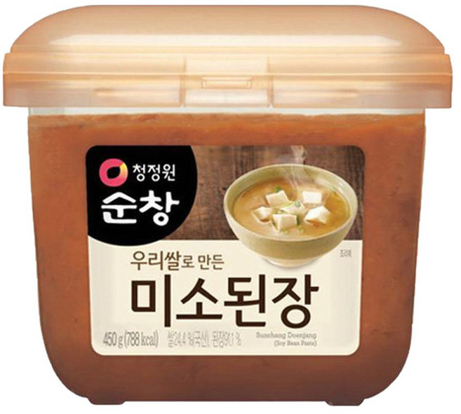 청정원 순창 우리쌀로만든 미소된장 된장찌개, 1개, 450g