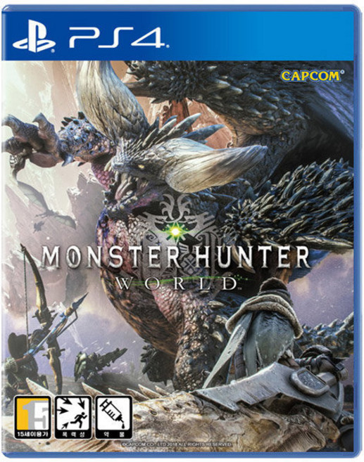 몬스터헌터 월드 (PS4/중고) 한글판, 중고상품/시디+케이스 완품