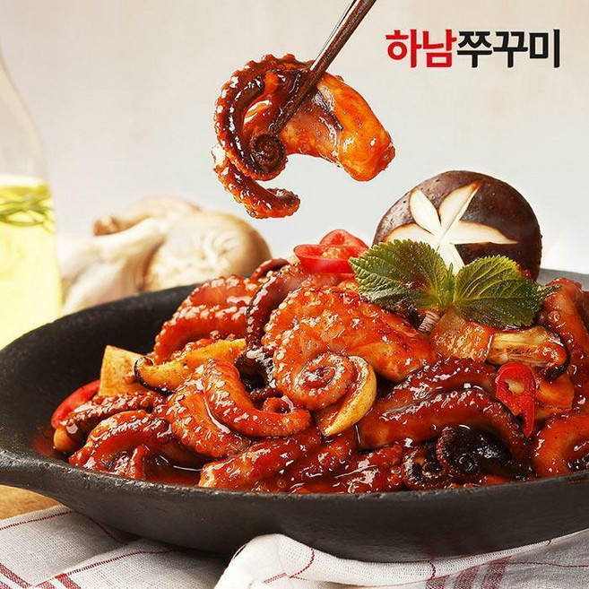 하남쭈꾸미 보통매운맛 350gX2팩+매운맛 350g 1팩, 3개, 350g