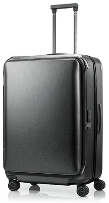 [백화점매장출고] 쌤소나이트 UNIMAX 캐리어 75/28 EXP BRUSHED BLACK QO919003