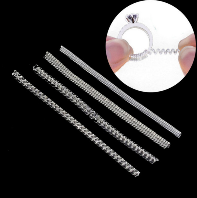 리빙릿 반지 사이즈 줄이기 실리콘 스프링 조절 밴드