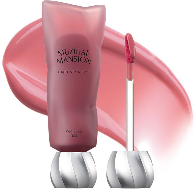 [공식몰] 무지개맨션 오브제 스테인 틴트 10종, 004 베일 로즈, 1개