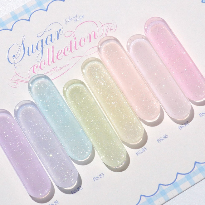 바이뮤즈 슈가 시럽 글리터젤, BS.81, 10g, 1개