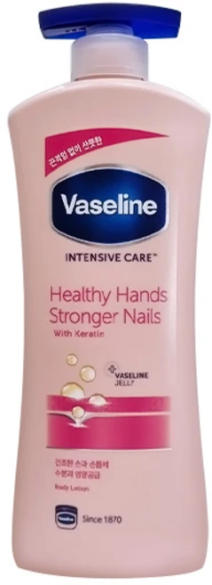 바세린 인텐시브 케어 헬씨 핸드 앤 스트롱거 네일 로션, 600ml, 1개 - 쿠팡