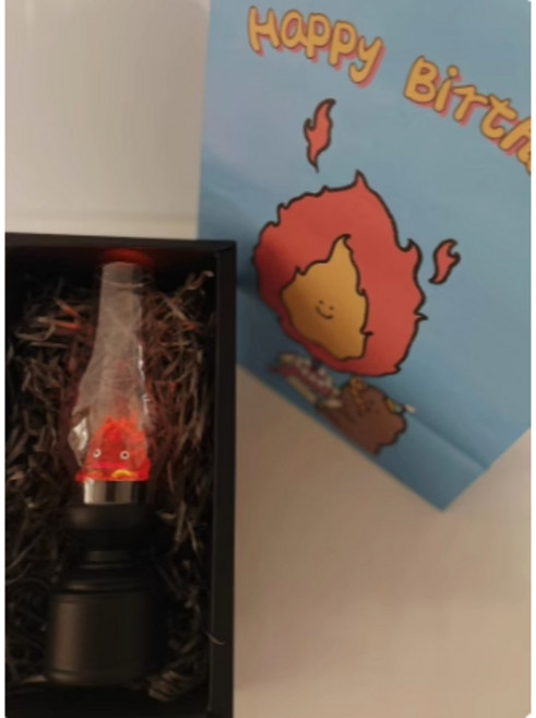 哈爾的移動城堡 卡西法小夜燈, 卡西法燭臺燈