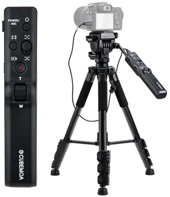 소니 리모컨 삼각대 큐브모아 줌컨트롤러 삼각대 RS3, 1개