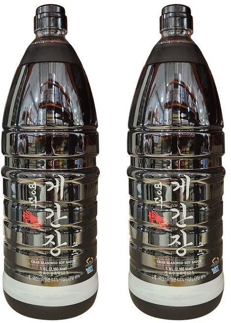 영덕농수산 영덕게간장소스, 1.8L, 2개