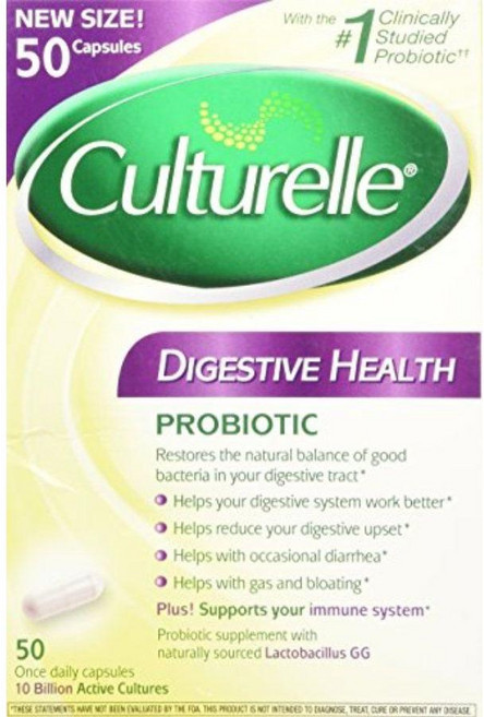 Culturelle 남녀 데일리 프로바이오틱 캡슐 소화 및 장 건강 1개월분 30CT, 1개