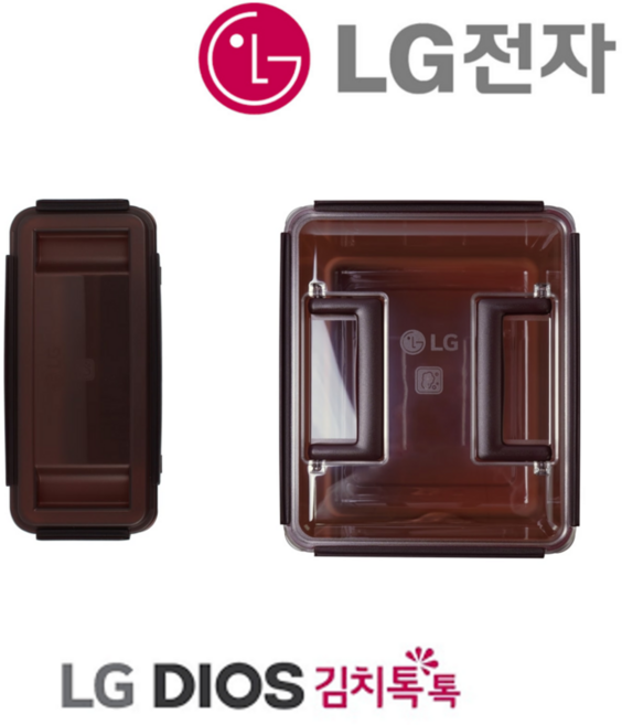 LG정품 디오스 김치냉장고 전용 김치통 Z330MEEF21 Z330MPSF21369636 LG전자, 4.김치통(하칸L), 10cm, 4.김치통(하칸L)