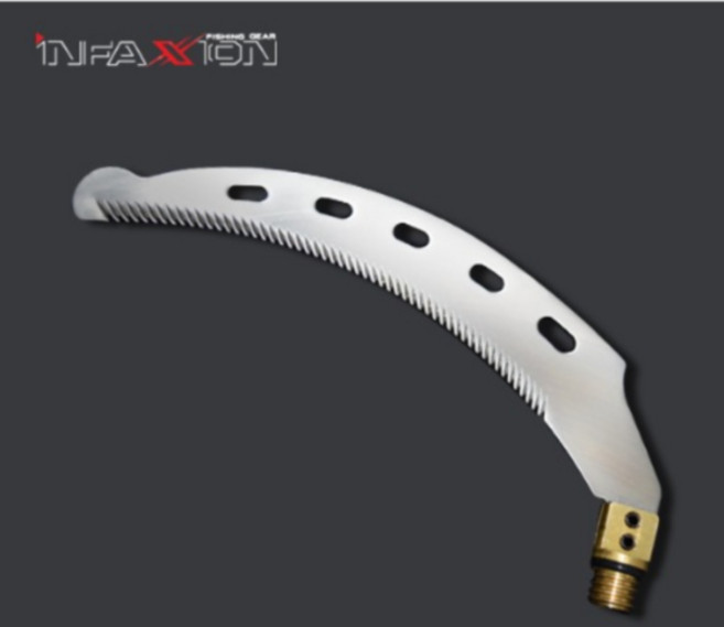 동명인팩션 톱날수초낫 대형 12mm 부싱결합 수초제거용낫 DIF-891