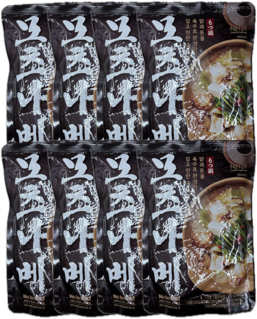 노브랜드 모츠나베, 8개, 350g