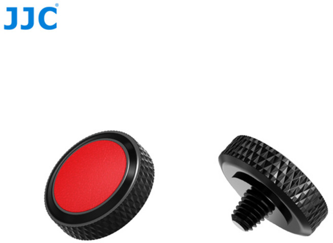 JJC 카메라 소프트 릴리스 버튼 셔터 버튼 Leica Q3 43 D-Lux 8 M10 M9 M9-P M7 M8 M-E M-P Sony RX1R II RX10 IV II Nikon, [05] black red