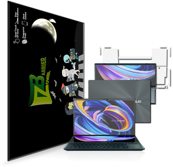 에이수스 젠북 프로 듀오15 OLED 블루라이트 액정필름, 1개