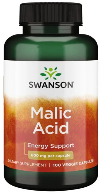 스완슨 말산 600mg 100베지캡슐, 4개, 100정 - 쿠팡