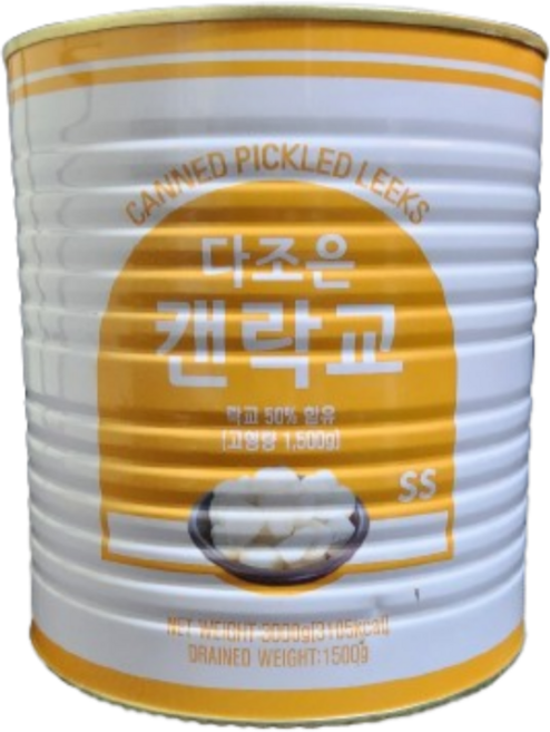 이엔푸드 다조은 락교 2S 3kg, 4개