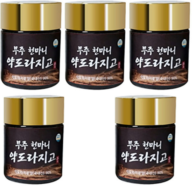 국내산무주천마니 약도라지고4병 무료체험1병 총5병, 120g, 5개