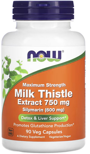 나우푸드 밀크씨슬 최대 강도 750mg 90캡슐, 1개, 90정