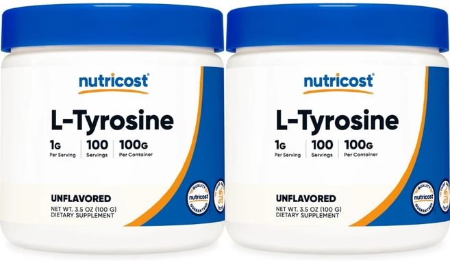 뉴트리코스트 고흡수 N 아세틸 엘 티로신 파우더, 100g, 2개 - 쿠팡