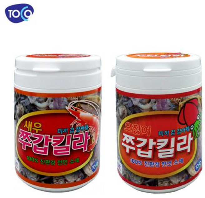 토코 쭈갑킬라 (쭈꾸미&갑오징어 집어제) 2개 1세트, 110ml
