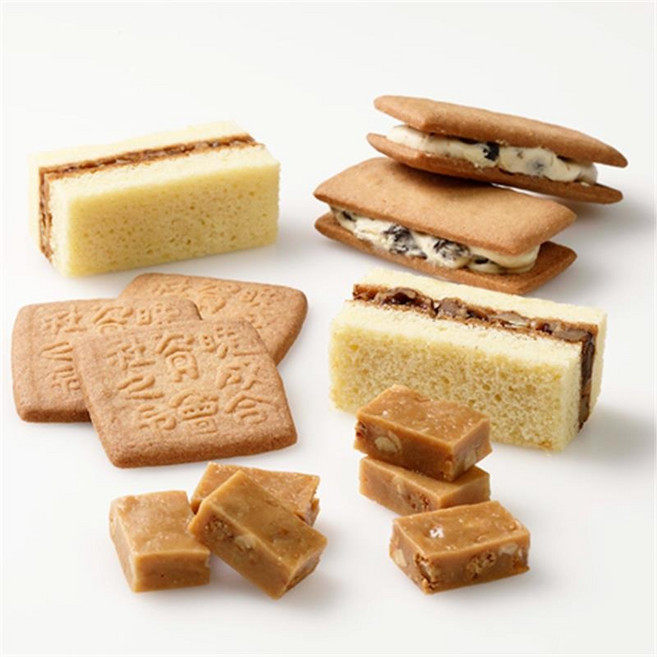 일본 롯카테이 육화정 마루세이 버터 샌드 종합 세트 15개입, 1개