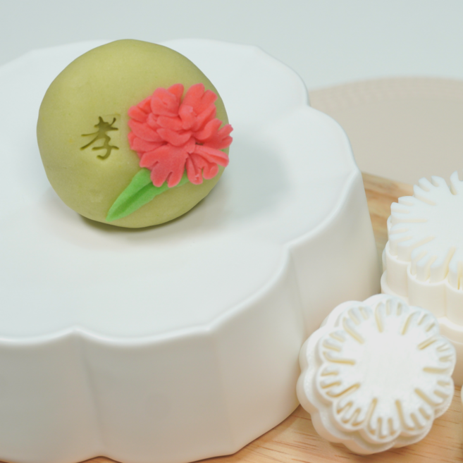 원형 카네이션 커터 고명틀 화과자도구 슈가크래프트 B형, 1개, S사이즈