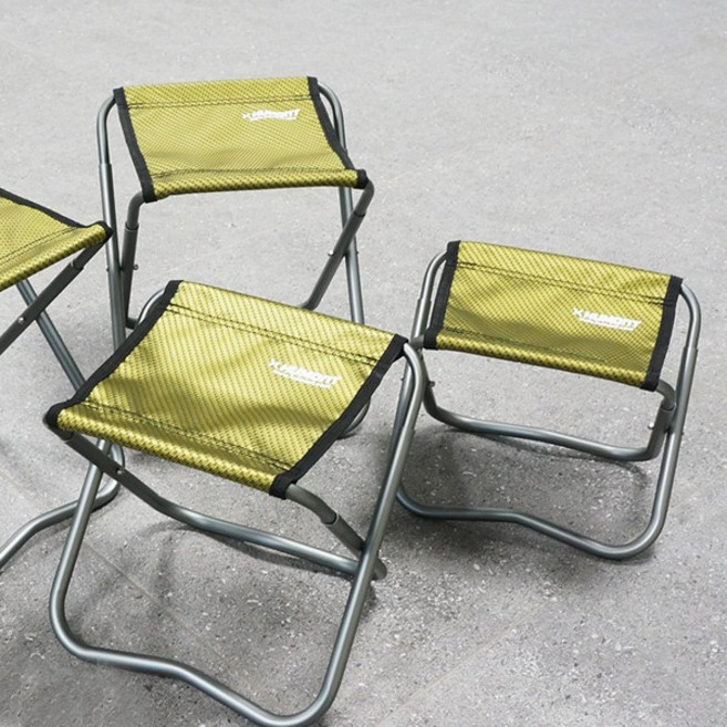 휴몬트 휴대용 두랄루민 캠핑 낚시 등산 미니의자 (소/중/대) 1개 접이식체어, 올리브