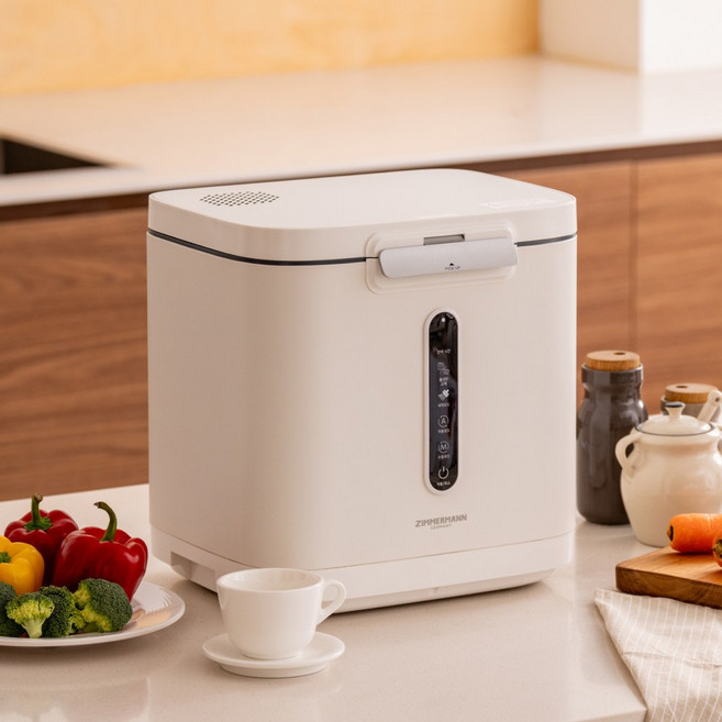 루크 음식물 처리기 가정용 음쓰 건조기 분쇄기 분리세척, 화이트 4L 2중필터