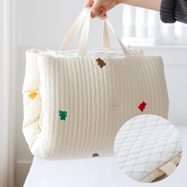 더미누 듀라론쿨 냉감패드 100수 양면 낮잠패드 어린이집낮잠이불 5종 택1, 1개, 무지