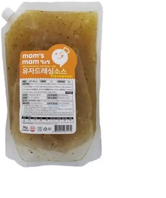 (냉장)미르마로 맘스맘 유자드레싱 2kg, 1개