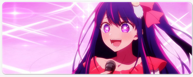 최애의아이 만화 마우스장패드 L 2XL 데스크매트, 04.최애_L(800x300x4), 1개