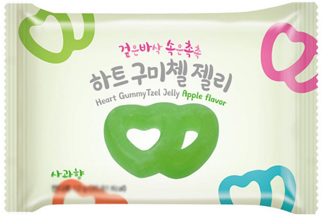 하트구미첼젤리, 6개, 12g