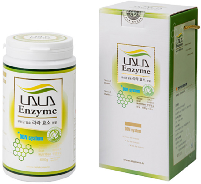 라라 유산균발효 효소분말 600g, 1개