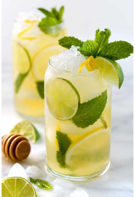 애플민트 생허브 음료디저트용, 100g, 1개