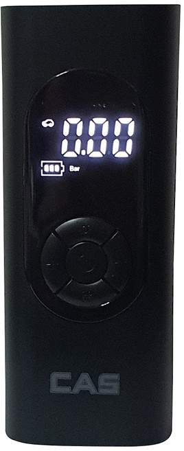 카스 타이어 공기압 주입기 CTAP-1 휴대용 무선 에어펌프 자동차 자전거 바람, 블랙, 1개