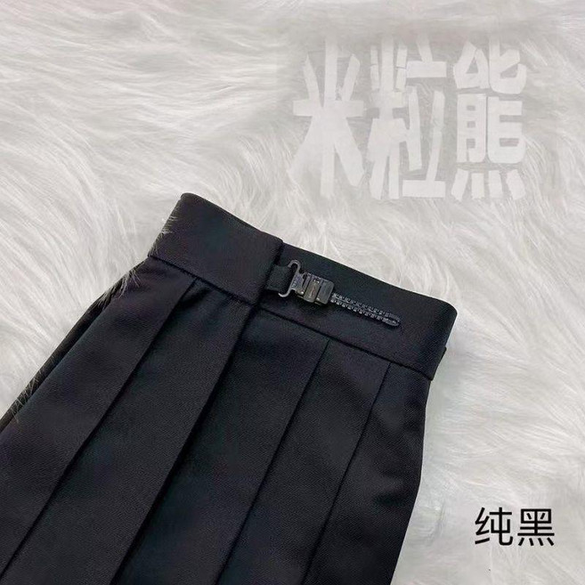 無品牌 原創JK制服基礎短裙學生半身裙百褶裙學院A字裙西裝裙