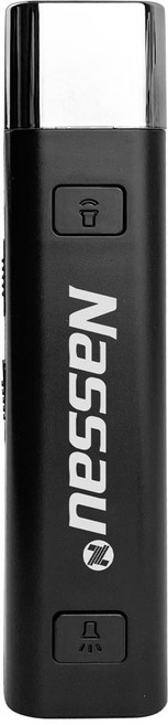 낫소 충전식 전자호각 NSBCEW 호루라기 휘슬 심판용품 경기 3가지 톤 4단계 볼륨조절, Black, 1개