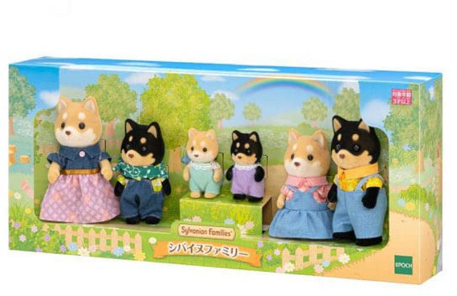 실바니아 패밀리 시바이누 패밀리 6개 세트