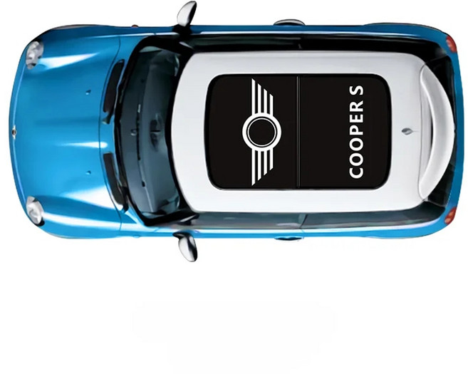 미니 쿠퍼 R56 R60 F56 선루프 스티커 차량 그늘 지붕 장식 자동 수정 커버 호환