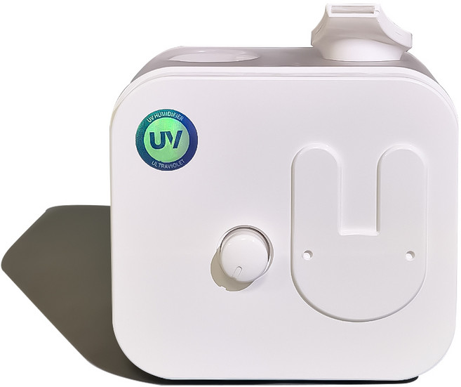 우리 생수병 미니 초음파 기계식 가습기, 화이트