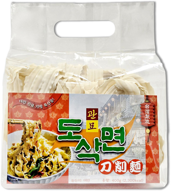 타이난 중국 도삭면, 400g, 1개