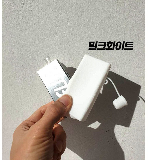 허니비 실리콘 케이스 젤로맥스 호환, 1개, 밀크화이트 [JELLO MAX 호환]