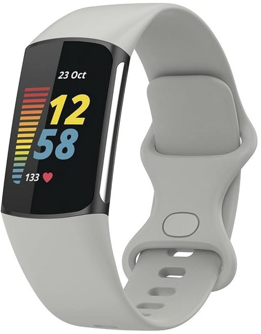스마트 워치 밴드 Fitbit Charge5 / Charge6 대응 교체 밴드 교환 벨트 실리콘 밴드 스포츠 벨트 2 사이즈 가능 경량 방수 맞는 비트 충전 5/6 스트랩, 상세페이지 참조, 상세페이지 참조