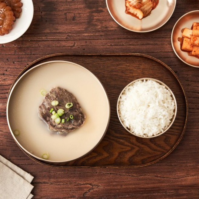 무항생제 한우 사골 곰탕 고기곰탕 설렁탕 한끼든든 진국 500mL 3팩 [원산지:국산], 3개