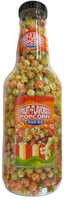 과일맛 팝콘 통, 1개, 888g
