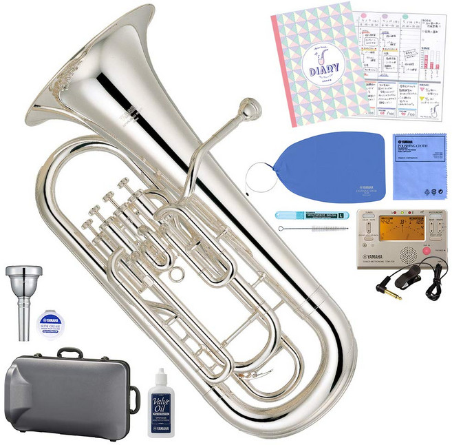 YAMAHA YEP-321S 유포니엄 초보자 세트 튜너·손질 세트 부속 야마하, 1개