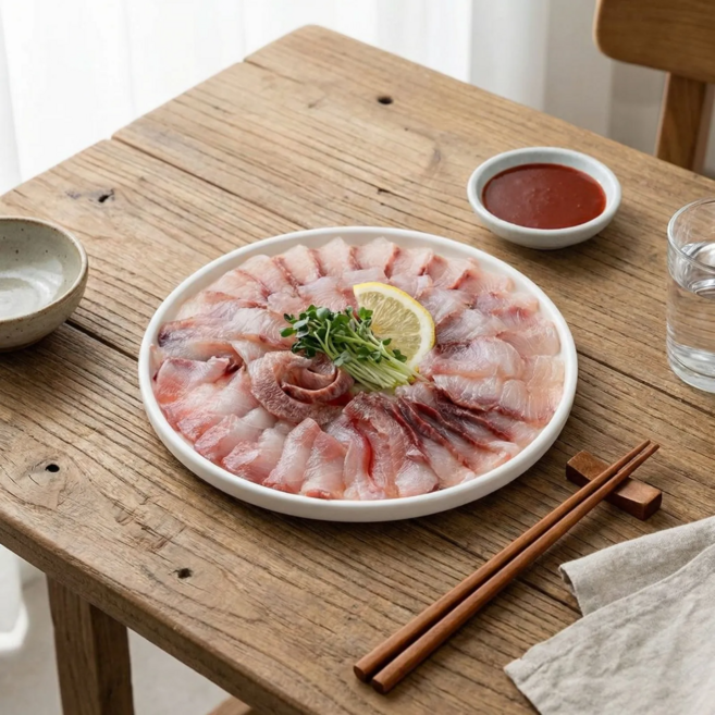 [다정한수산물] 봄 제철 보리숭어 필렛 간편 회, 1개, 300g